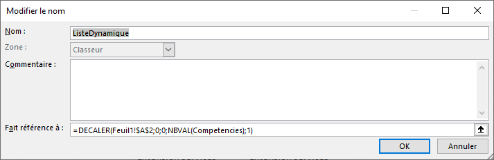 Integraal-MD vous apprend Excel : Validation de données | comment décaler la liste pour que la première ligne apparaisse toujours