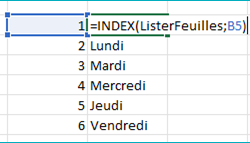 lister les noms de toutes les feuilles dans un classeur Excel - integraal-md